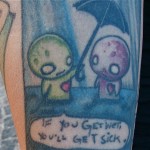 1 tattoo wet