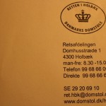 1 holbæk ret